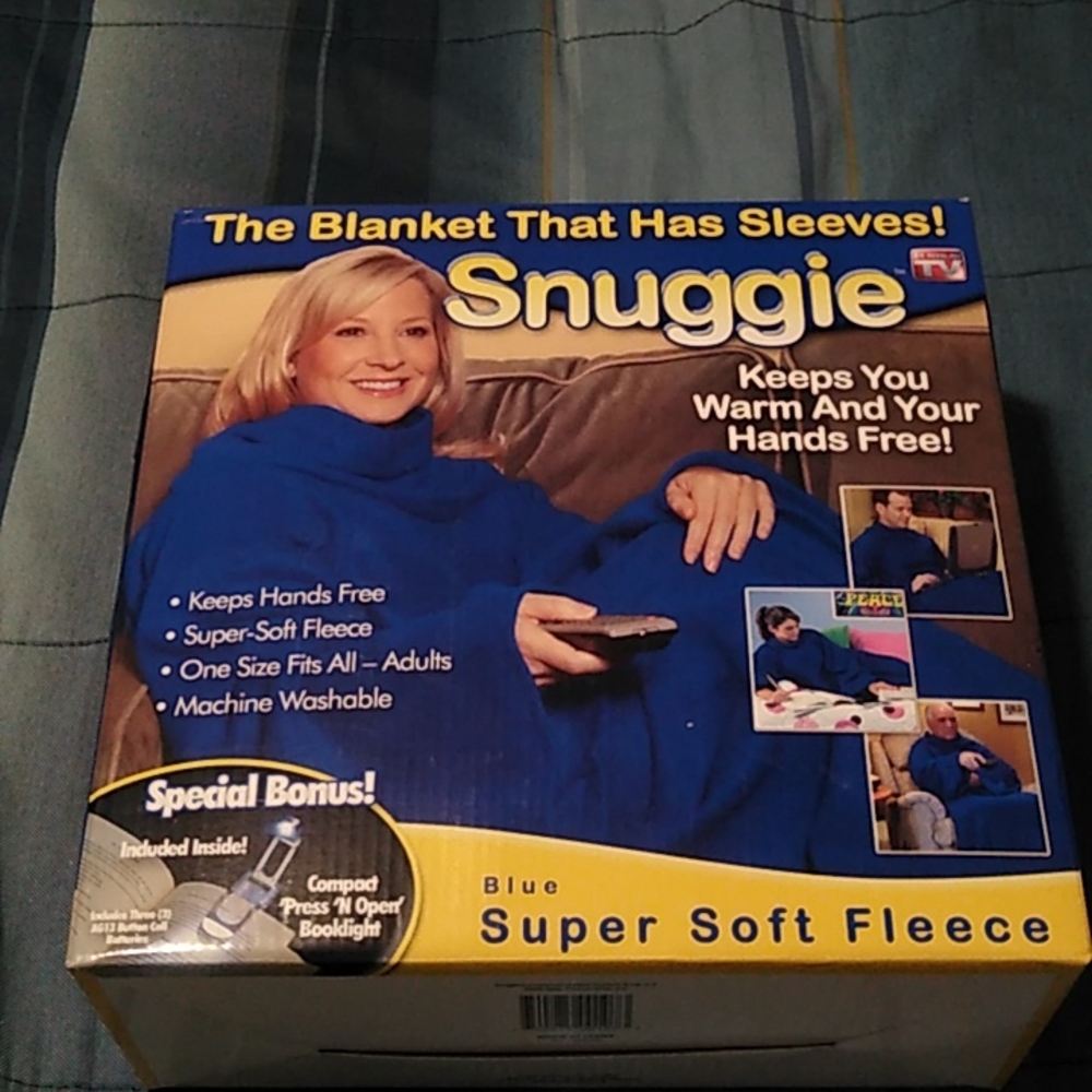 Blue snuggie